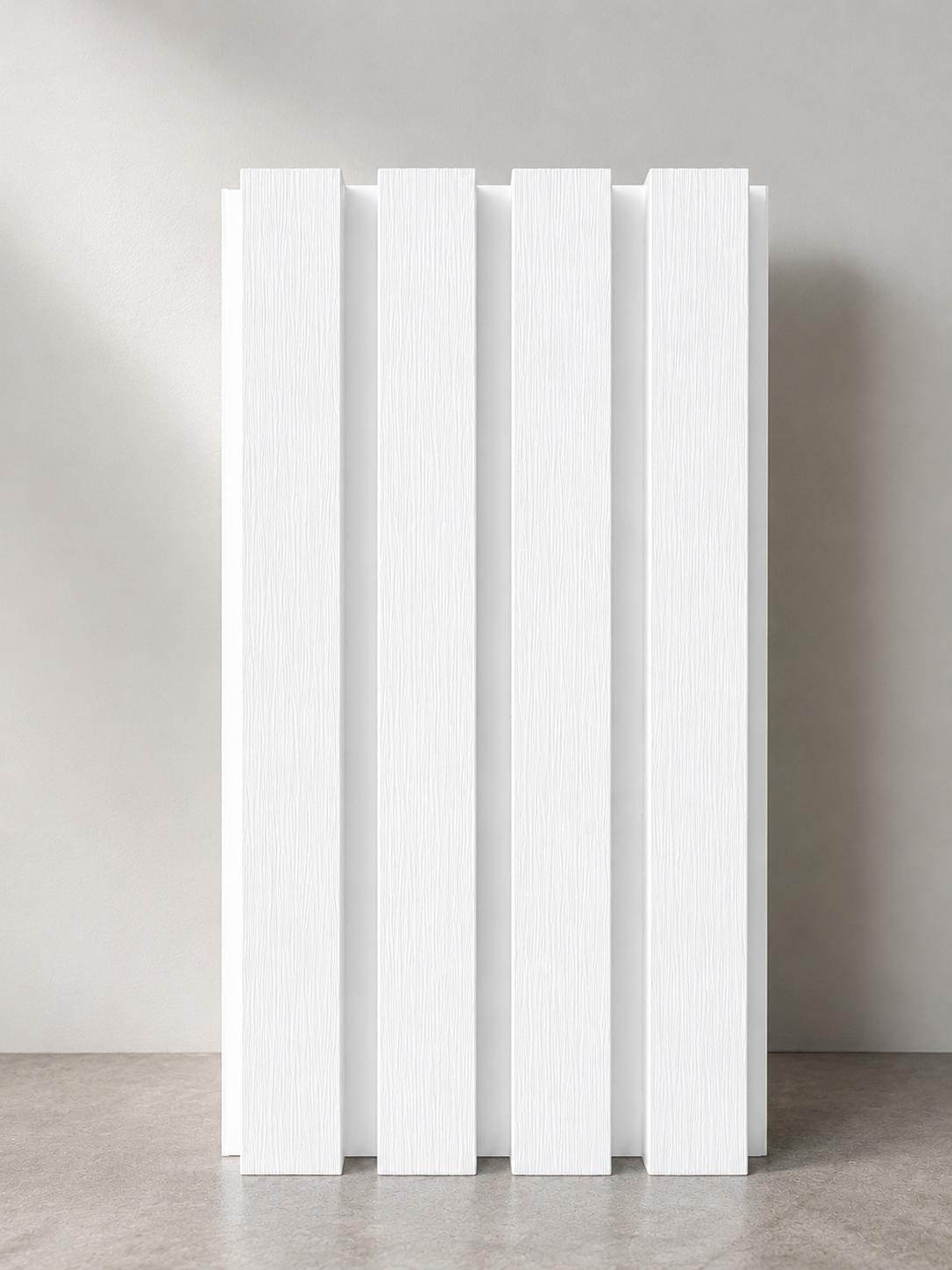 Co-Extrusion Outdoor Cladding – White, 4 m