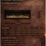 CozyBlissed Series Electric Fireplace – Nice Decors