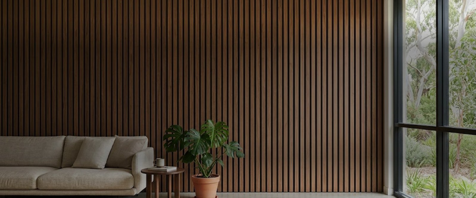 Acoustic slat wall panels by Nice Decors