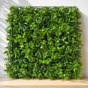 Artificial green wall panel
