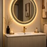 Round Frameless LED Mirror – Nice Decors