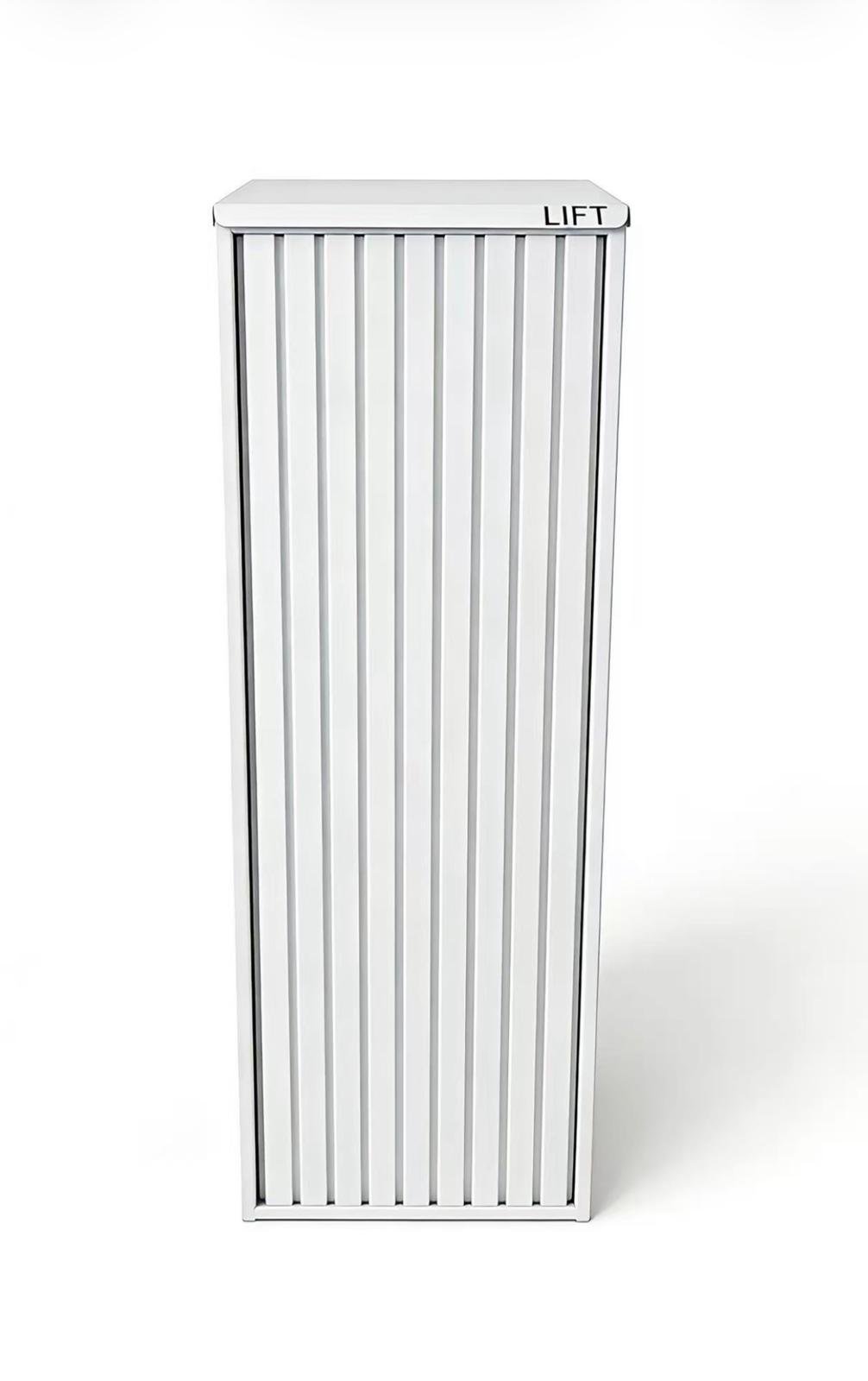 Parcel Letterbox – Small (H100 × W35 × D27 cm), White