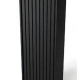 Parcel Letterbox – Small (H100 × W35 × D27 cm), Black
